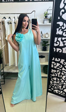 Kép betöltése a galériamegjelenítőbe: 58087 LIDIA zsebes extra bőszárú overál brossal
