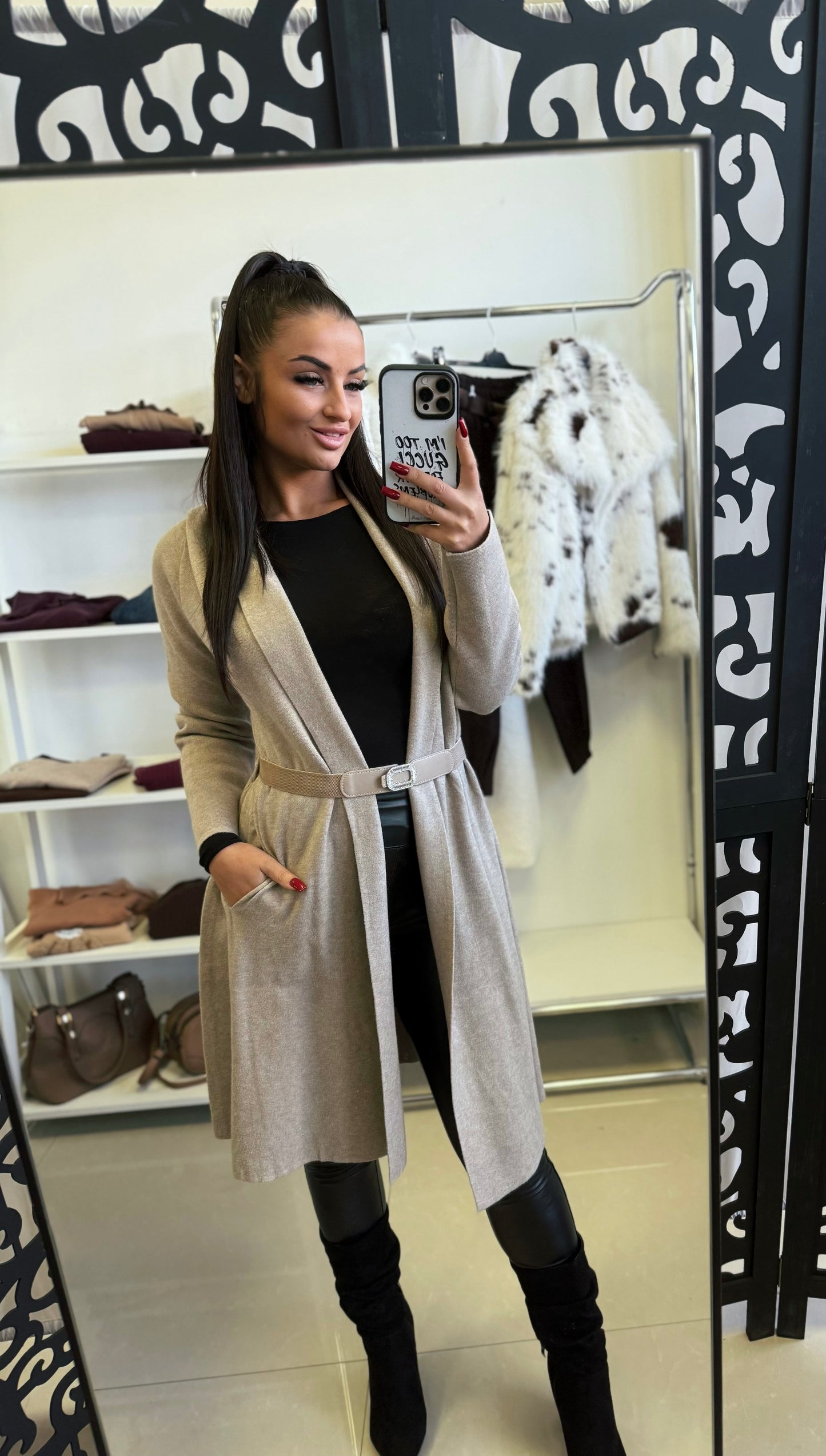 5911 SOPHIE öves kardigán