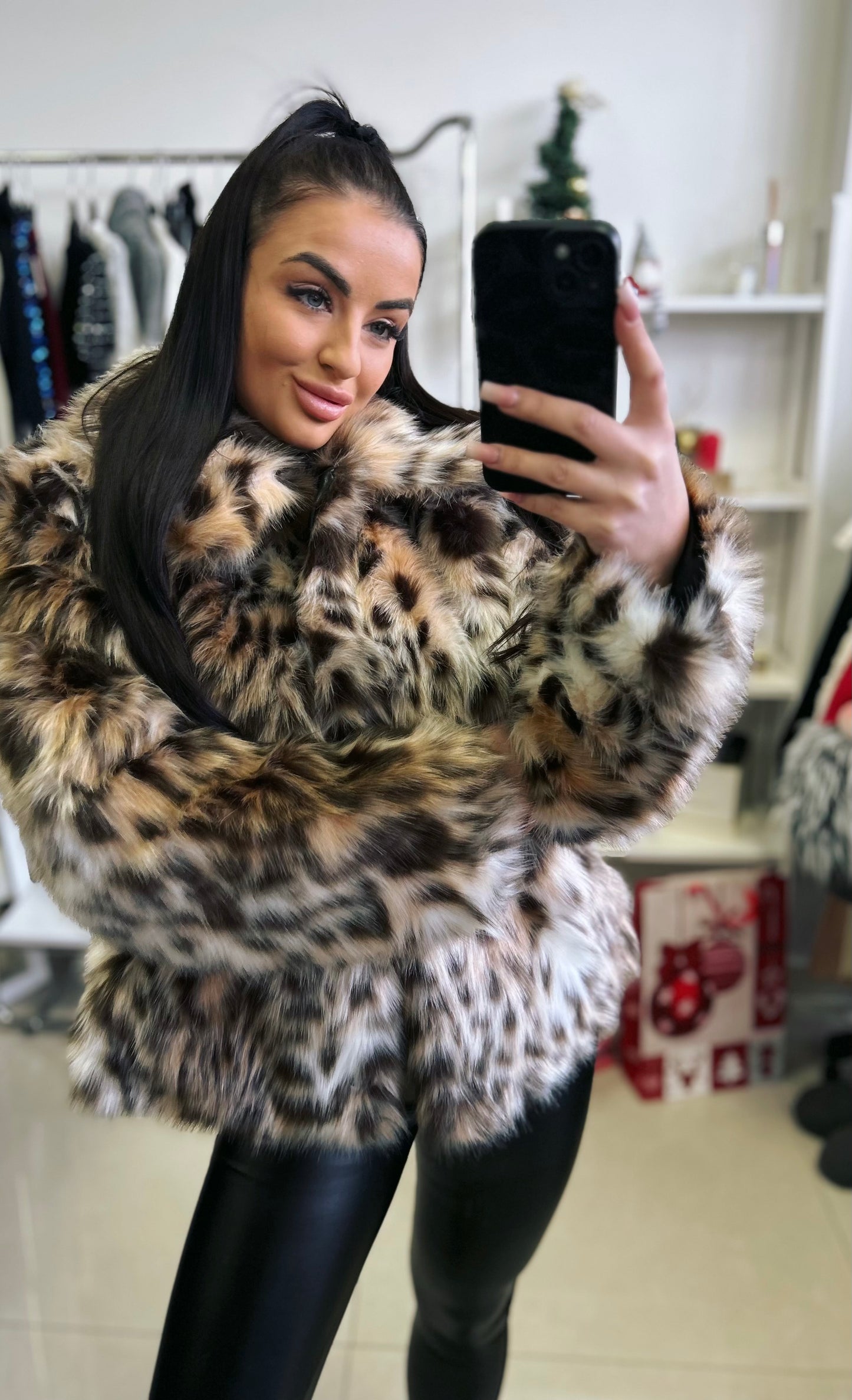 66071 LEOPARD műszőrme bunda