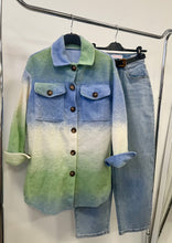 Kép betöltése a galériamegjelenítőbe: 71822 SZÍNES gyapjú ingkabát
