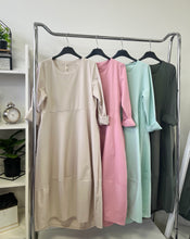 Kép betöltése a galériamegjelenítőbe: 36190 PAMELA pamut hagymaruha
