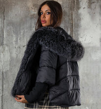 Kép betöltése a galériamegjelenítőbe: 6038 DONNA oversize passzés ujjú kabát
