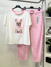 Kép betöltése a galériamegjelenítőbe: 8115 PINKY bulldog póló
