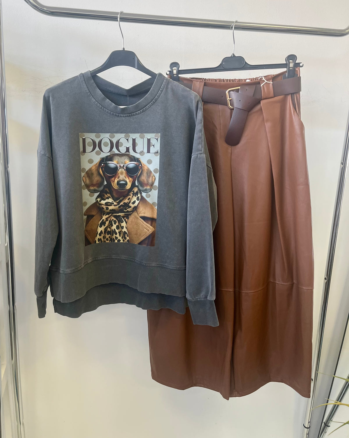 6112 DOGUE TACSI oversized pulóver