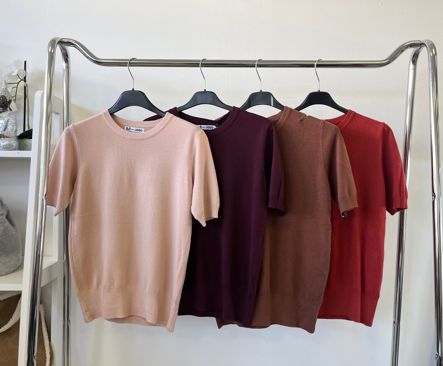 0085 BASIC kereknyakú rövid ujjú felső