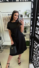 Kép betöltése a galériamegjelenítőbe: 20868 AMBER oldalt masnis pamut ruha
