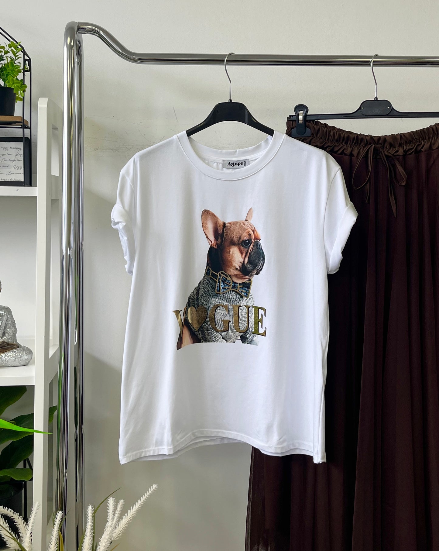 AG100 GOLD BULLDOG kutyás póló