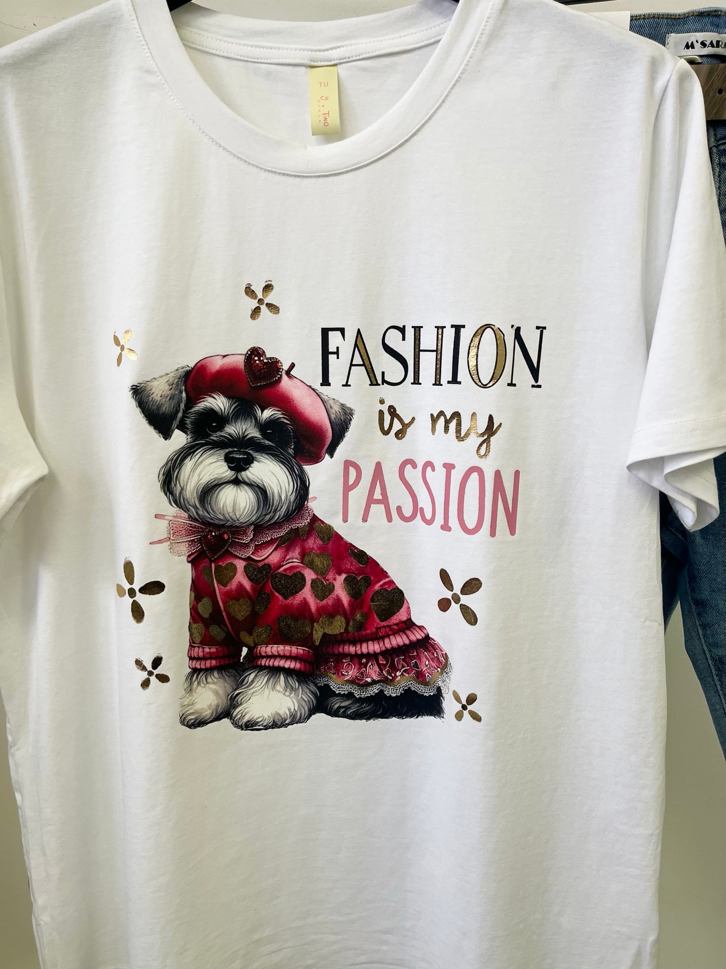 2225 FASHION IS MY PASSION pamut póló