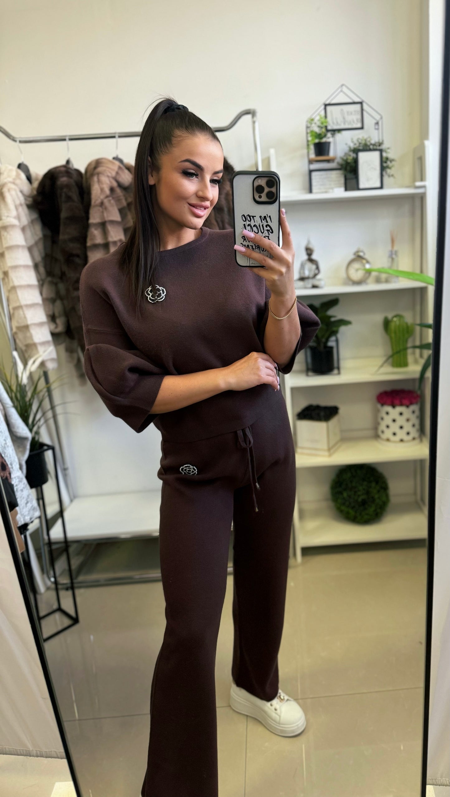 66028 MARTINA  kötött szett/jogging