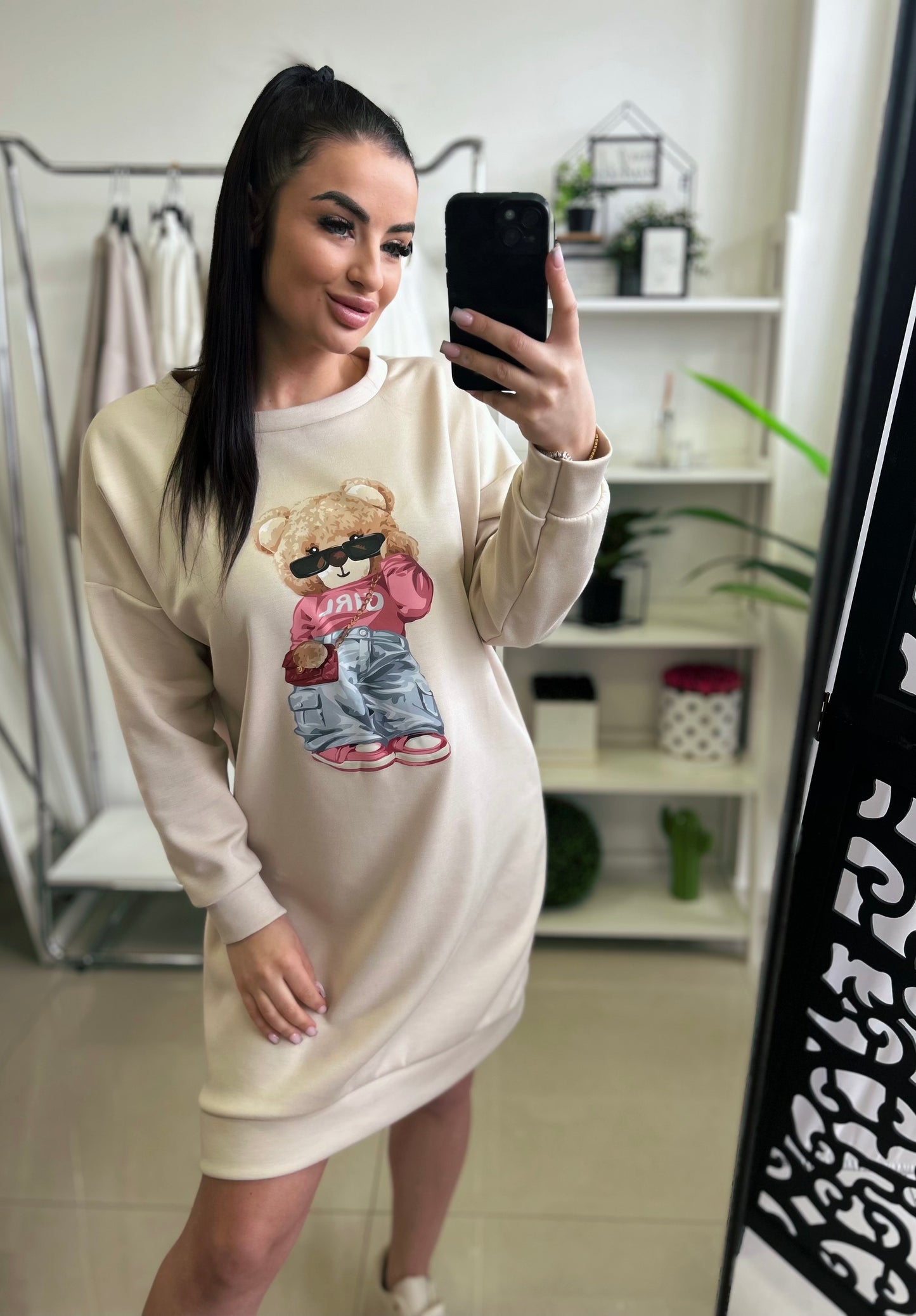 6155 GIRL maci pamut ruha