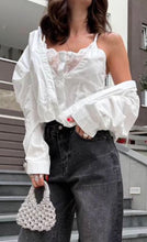 Kép betöltése a galériamegjelenítőbe: 3608 GIGI csipkés vászoning
