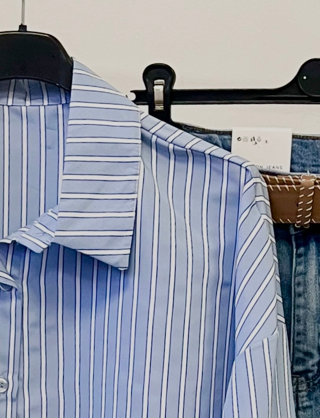 45500 DENTA csíkos oversized ing