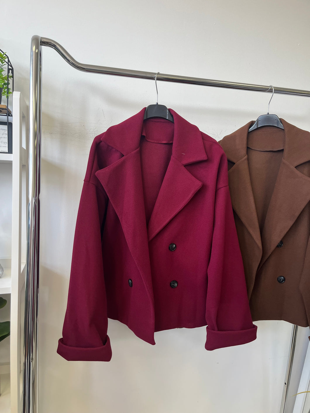 12885 LOTTE oversized átmeneti kiskabát
