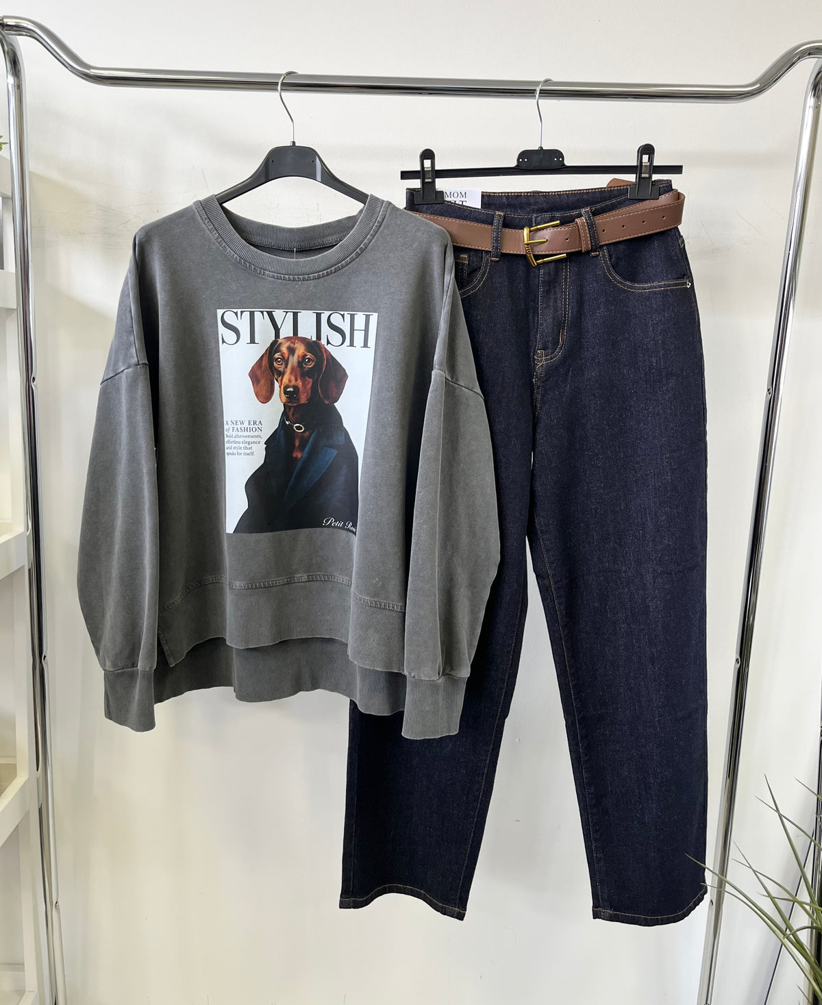 6112 TACSKÓ STYLISH oversized pulóver