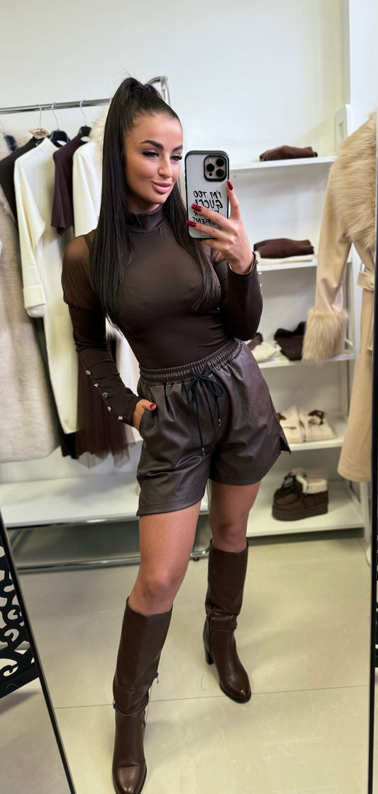 98378 SINDY műbőr sort