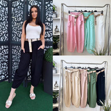 Kép betöltése a galériamegjelenítőbe: 24053 GABY bőszárú zsebes nadrág
