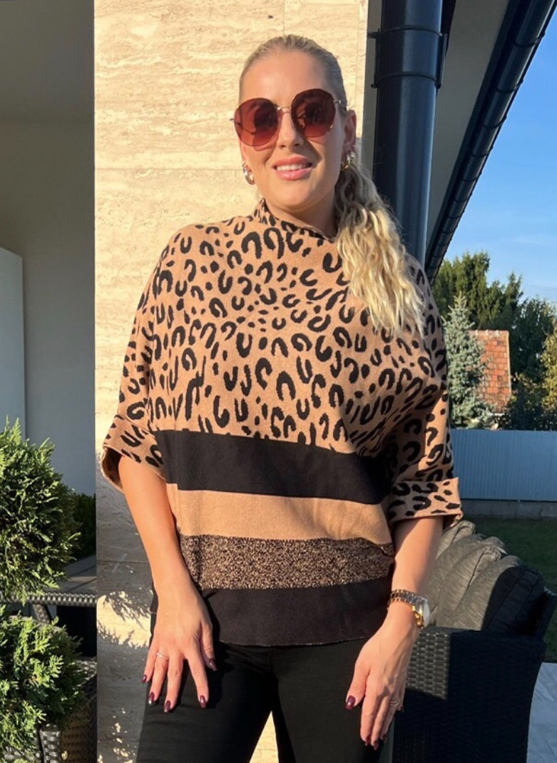 79005 LARA rövid ujjú pulóver