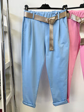 Kép betöltése a galériamegjelenítőbe: 6773 LOREN öves pamut nadrág
