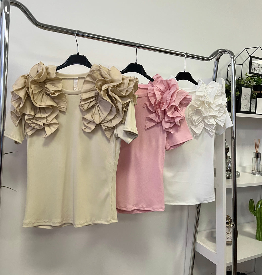 35030 JENNY fodros vállú felső