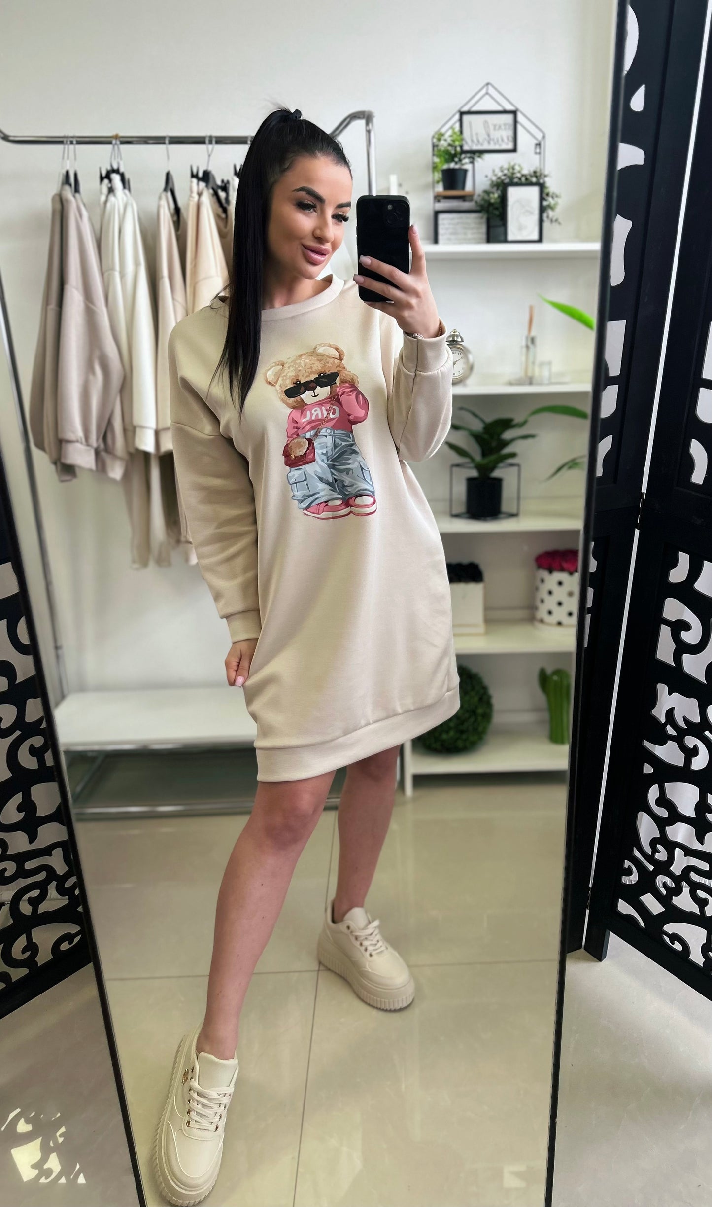 6155 GIRL maci pamut ruha