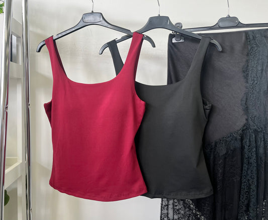 3518 TORY mellbetétes top