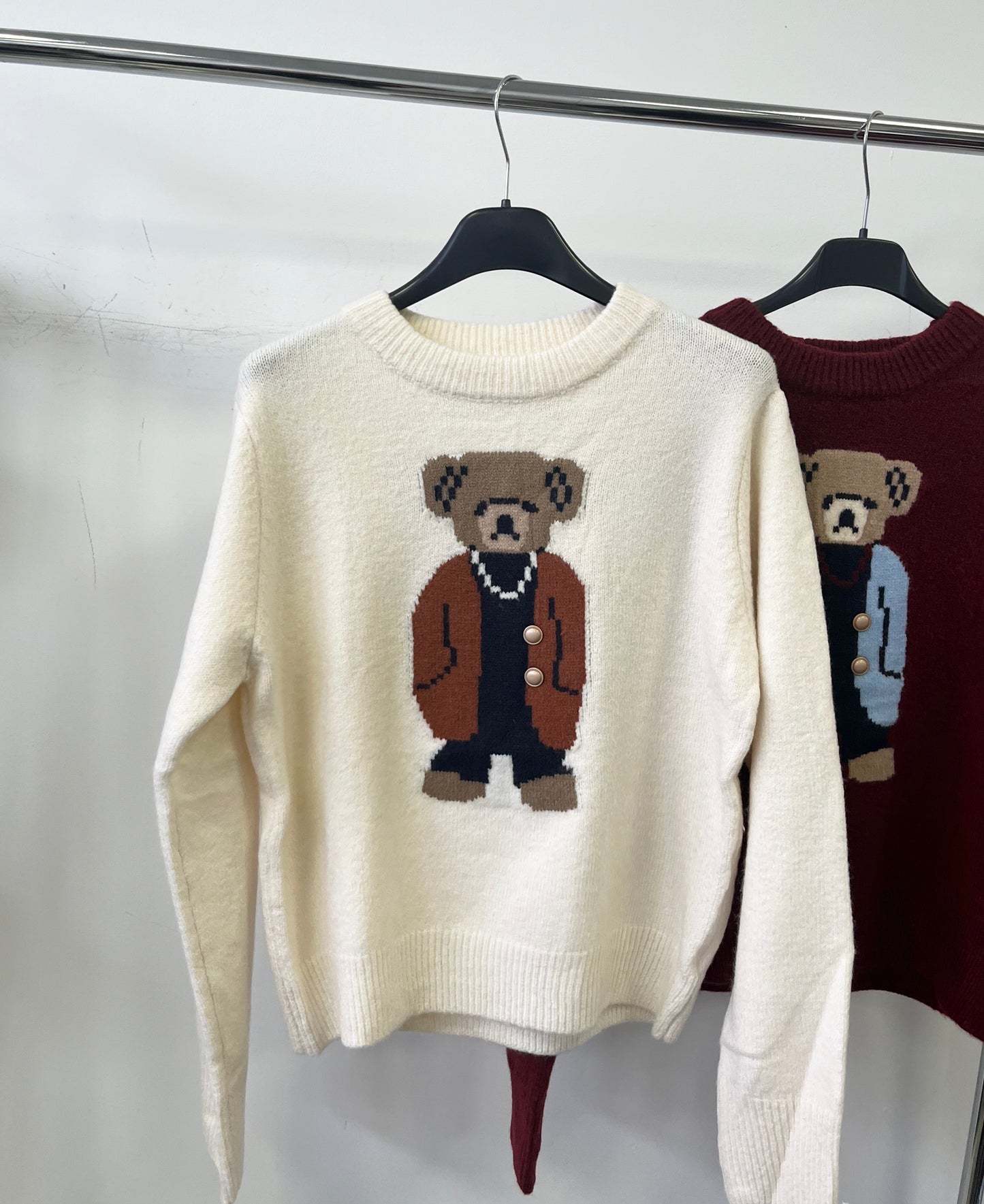 11077 MINI TEDDY pulóver
