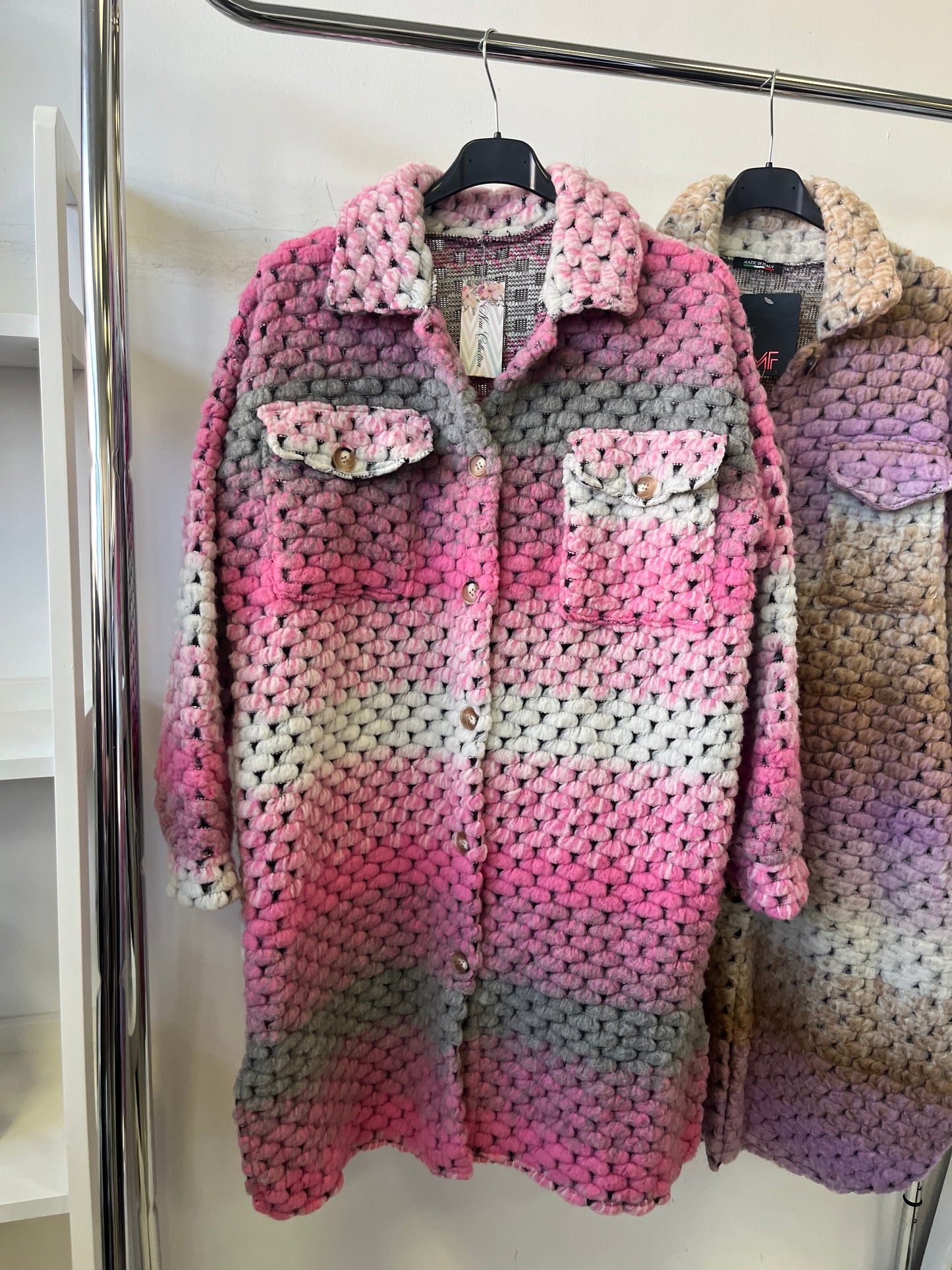 9451 CHUNKY oversize ing-kabát