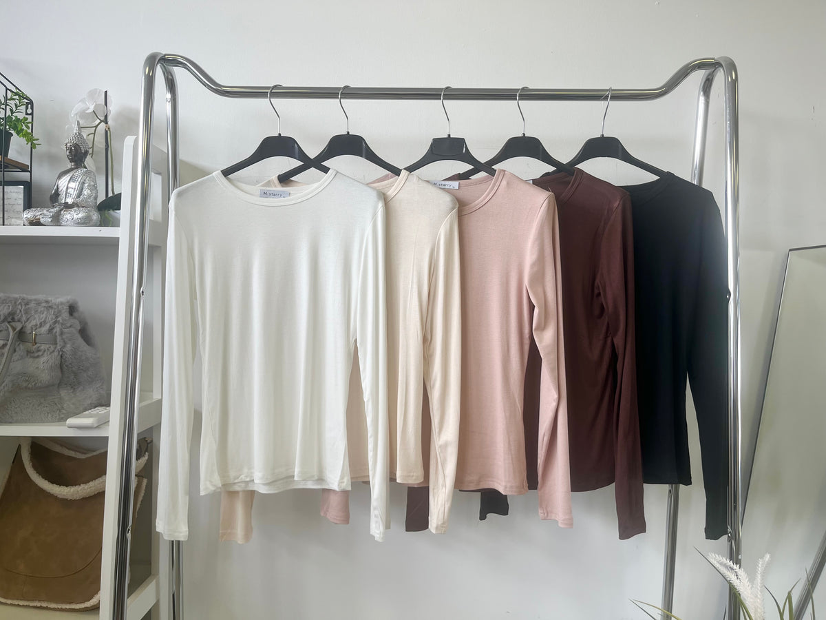 98089 POLLA basic hosszú ujjú felső