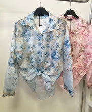 Kép betöltése a galériamegjelenítőbe: 13888 MYA virágos organza blúz
