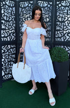 Kép betöltése a galériamegjelenítőbe: 12087 ZEFI fodros pántos madeira ruha
