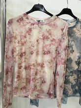 Kép betöltése a galériamegjelenítőbe: 18123 VIRÁG MINTÁS necc felső
