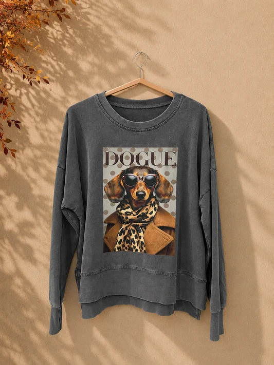 6112 DOGUE TACSI oversized pulóver