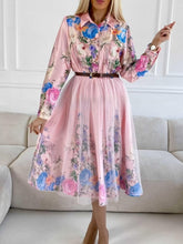 Kép betöltése a galériamegjelenítőbe: 3706 ANETT virágos tüllszoknyás ruha
