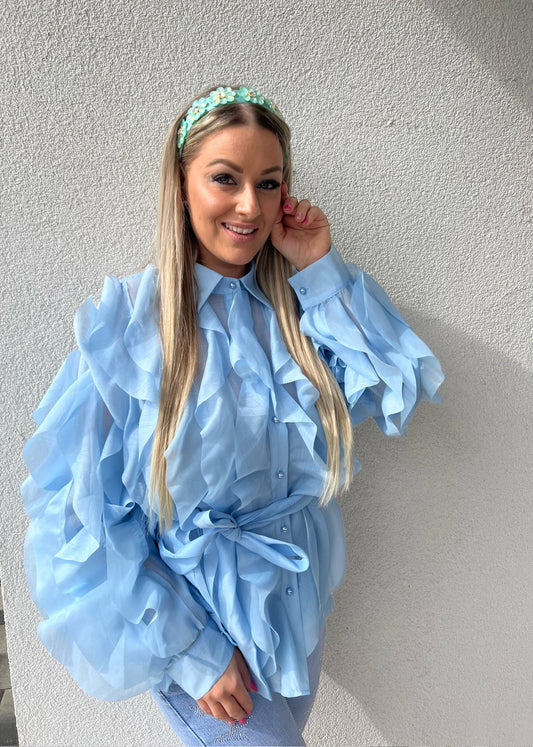 2019 DIANA fodros blúz