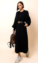 Kép betöltése a galériamegjelenítőbe: 90859 MARA bordás maxi kötött ruha
