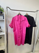 Kép betöltése a galériamegjelenítőbe: 23314 VINETTA vászon mini ruha
