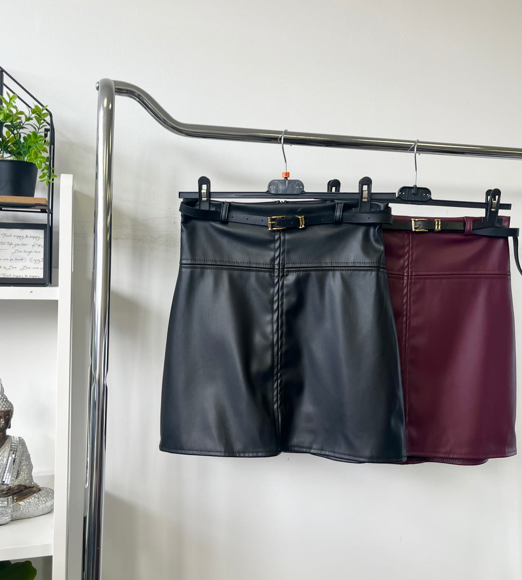 005034 HENY műbőr szoknya