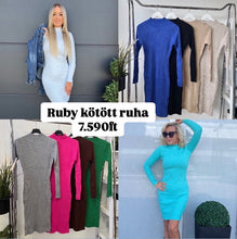 Kép betöltése a galériamegjelenítőbe: M005 RUBY kötött ruha
