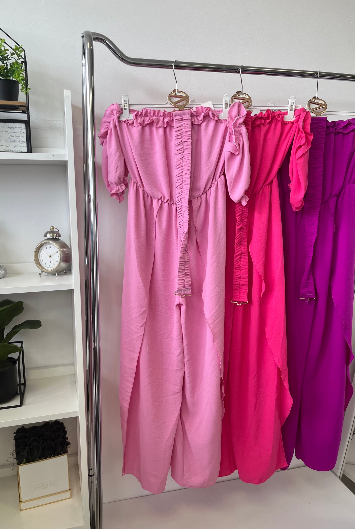 25198 VIVIENA pánt nélküli overál övvel