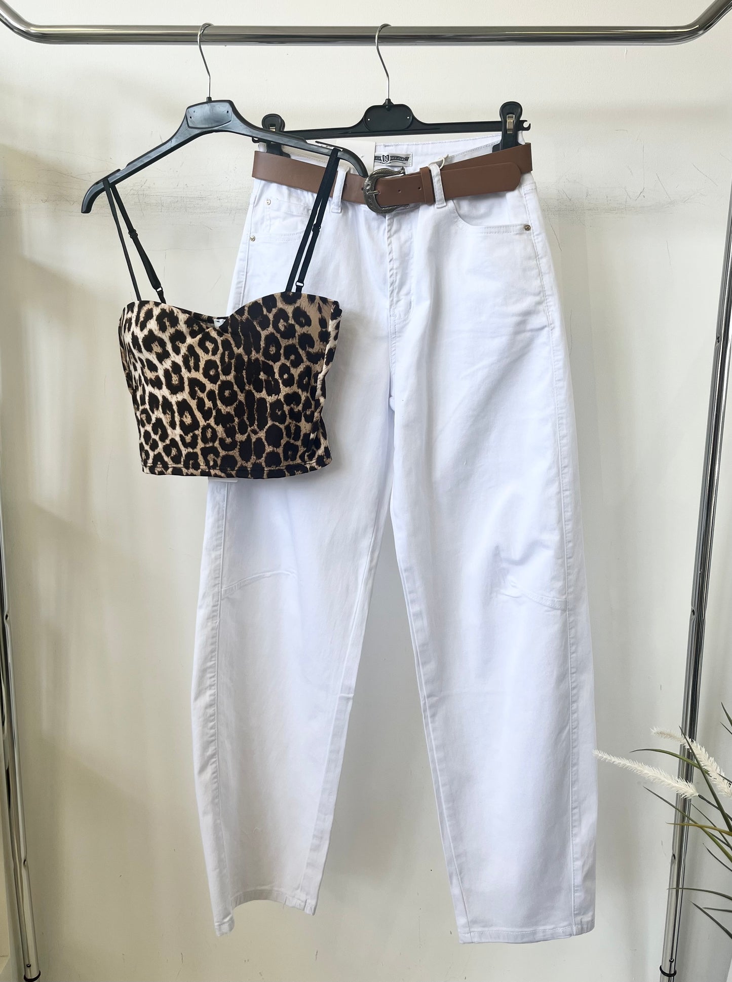 25206 BONNY leopárd top