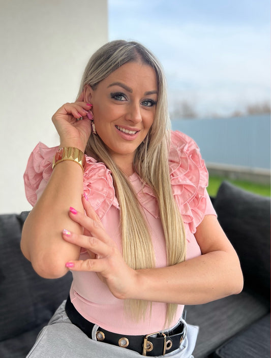 35030 JENNY fodros vállú felső