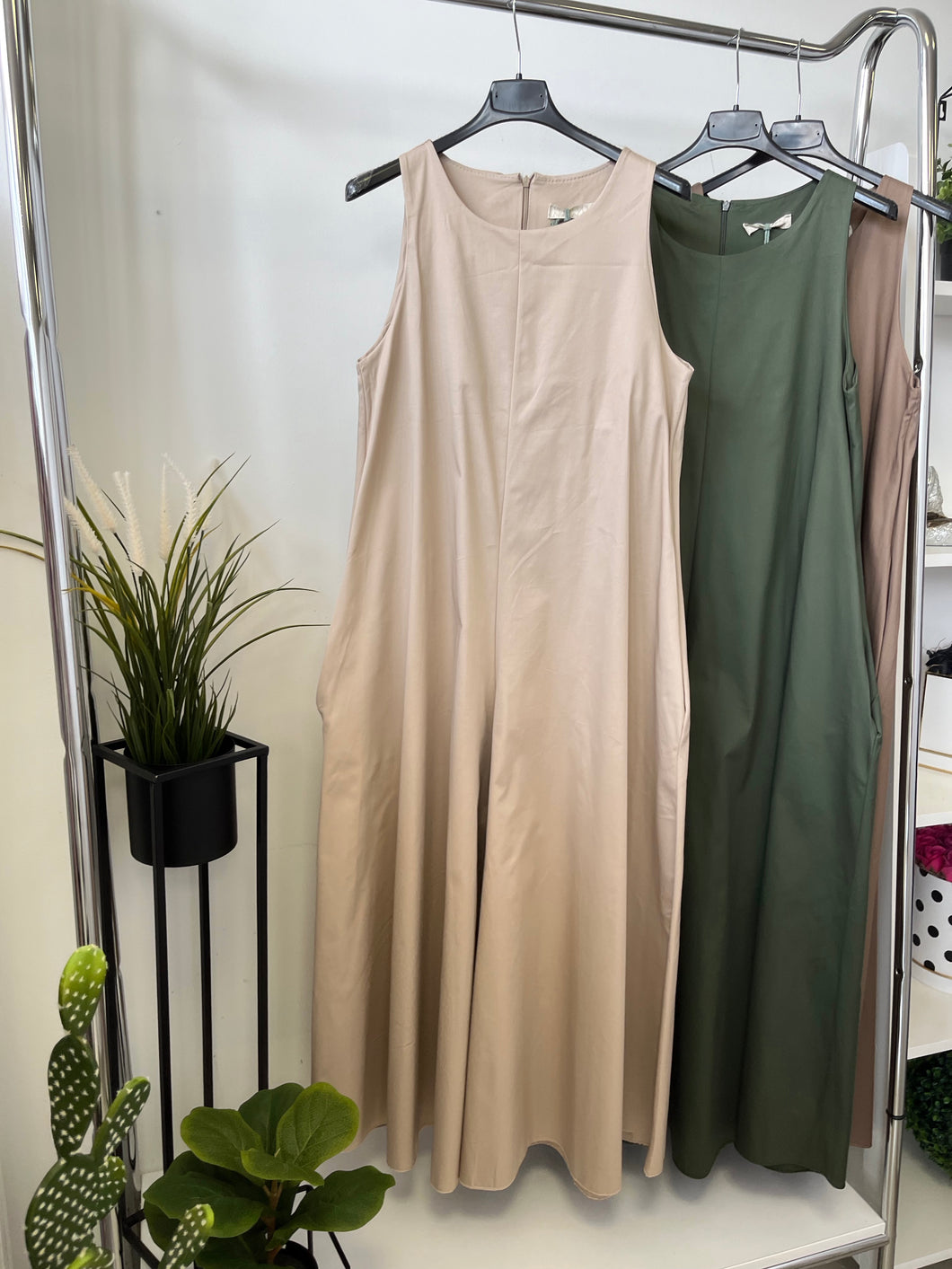 17169 BELLINI bőszárú zsebes vászon overál