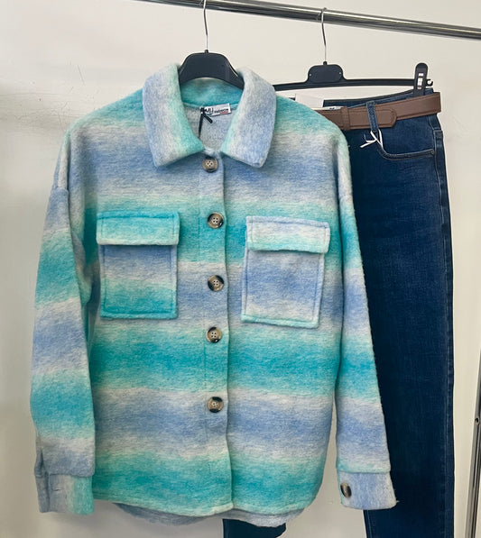 9290 BLUE meleg ingkabát