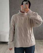 Kép betöltése a galériamegjelenítőbe: 1966 MARTINA fonott mintás kötött pulóver
