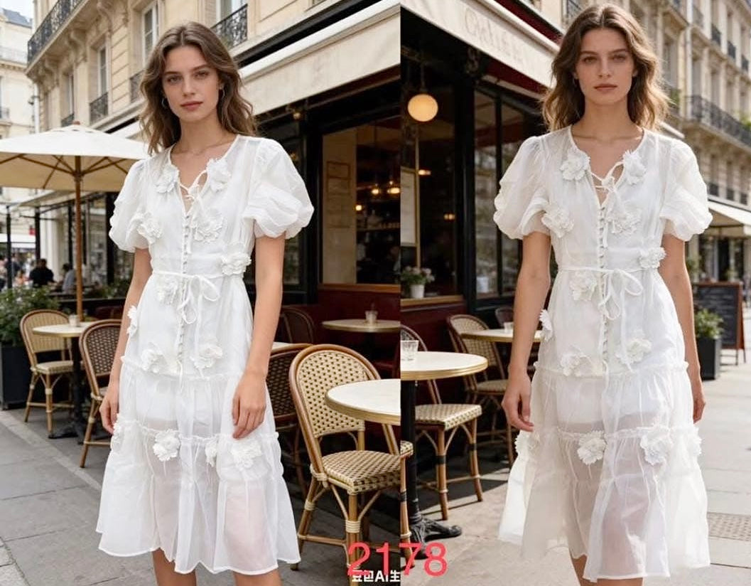 2178 MIRIAM organza ruha