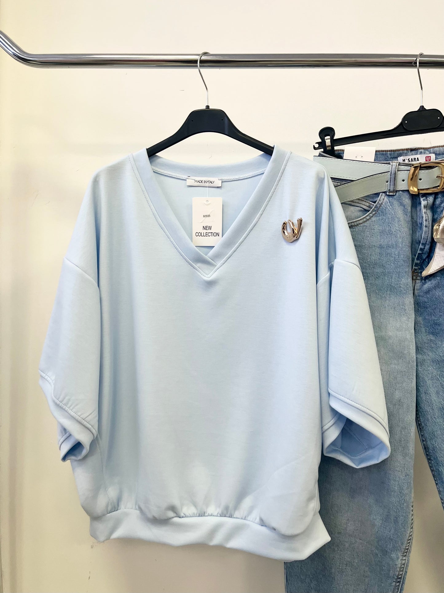 60935 RENY oversize felső brossal