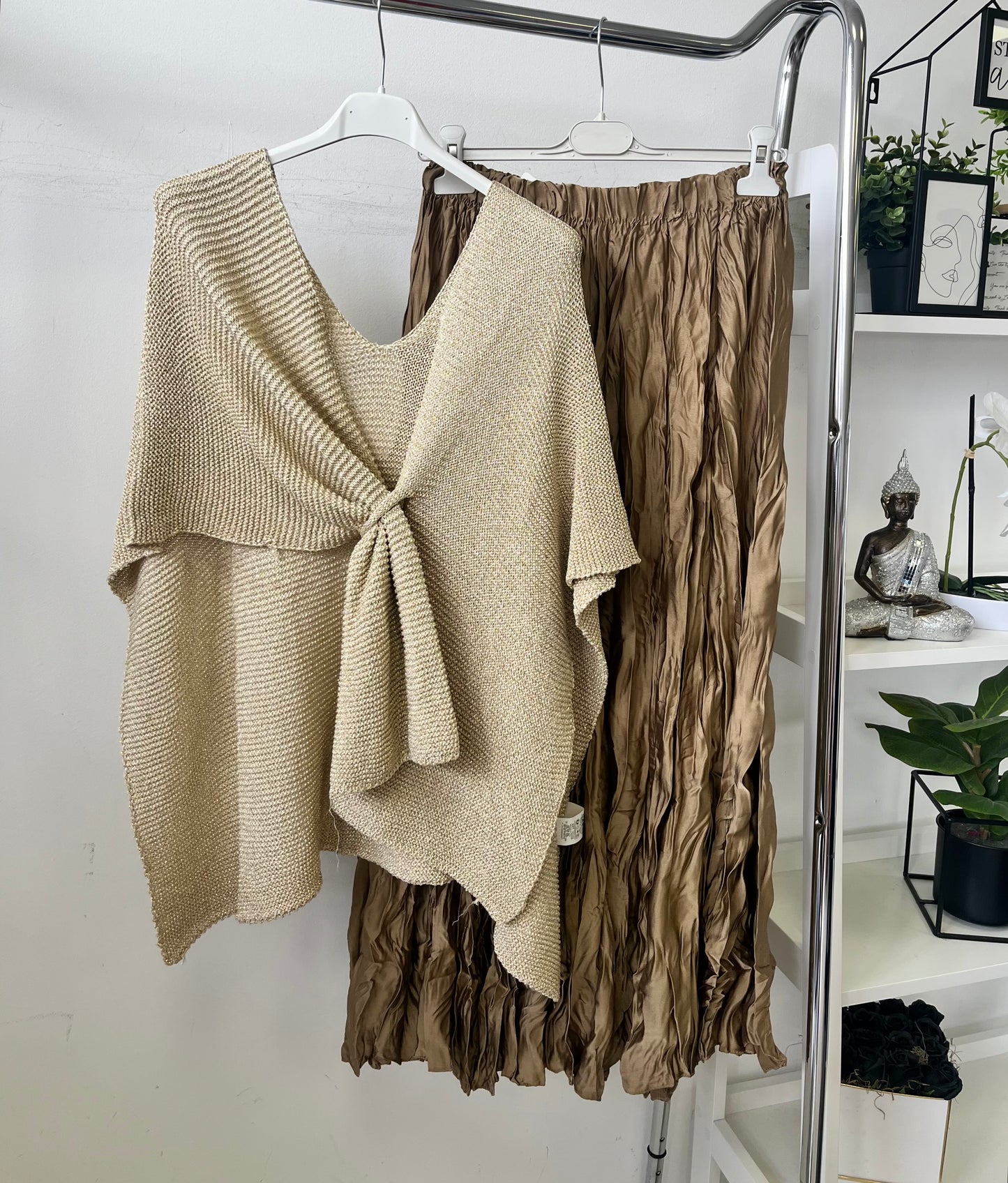 10233 LUREX felső/ poncsó