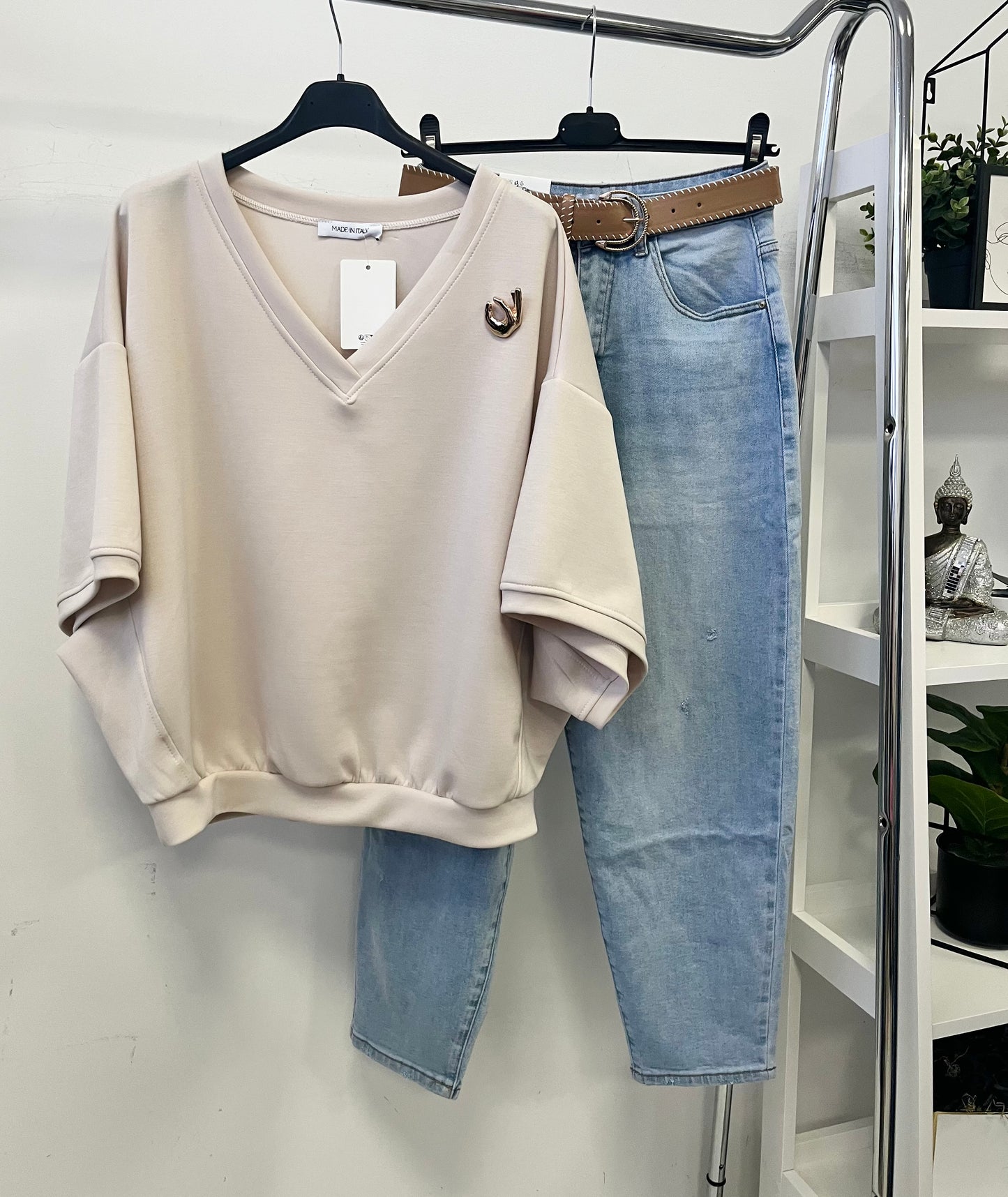 60935 RENY oversize felső brossal