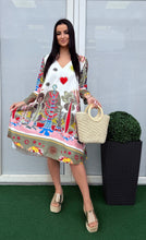 Kép betöltése a galériamegjelenítőbe: 10659 CACTUS mintás ruha
