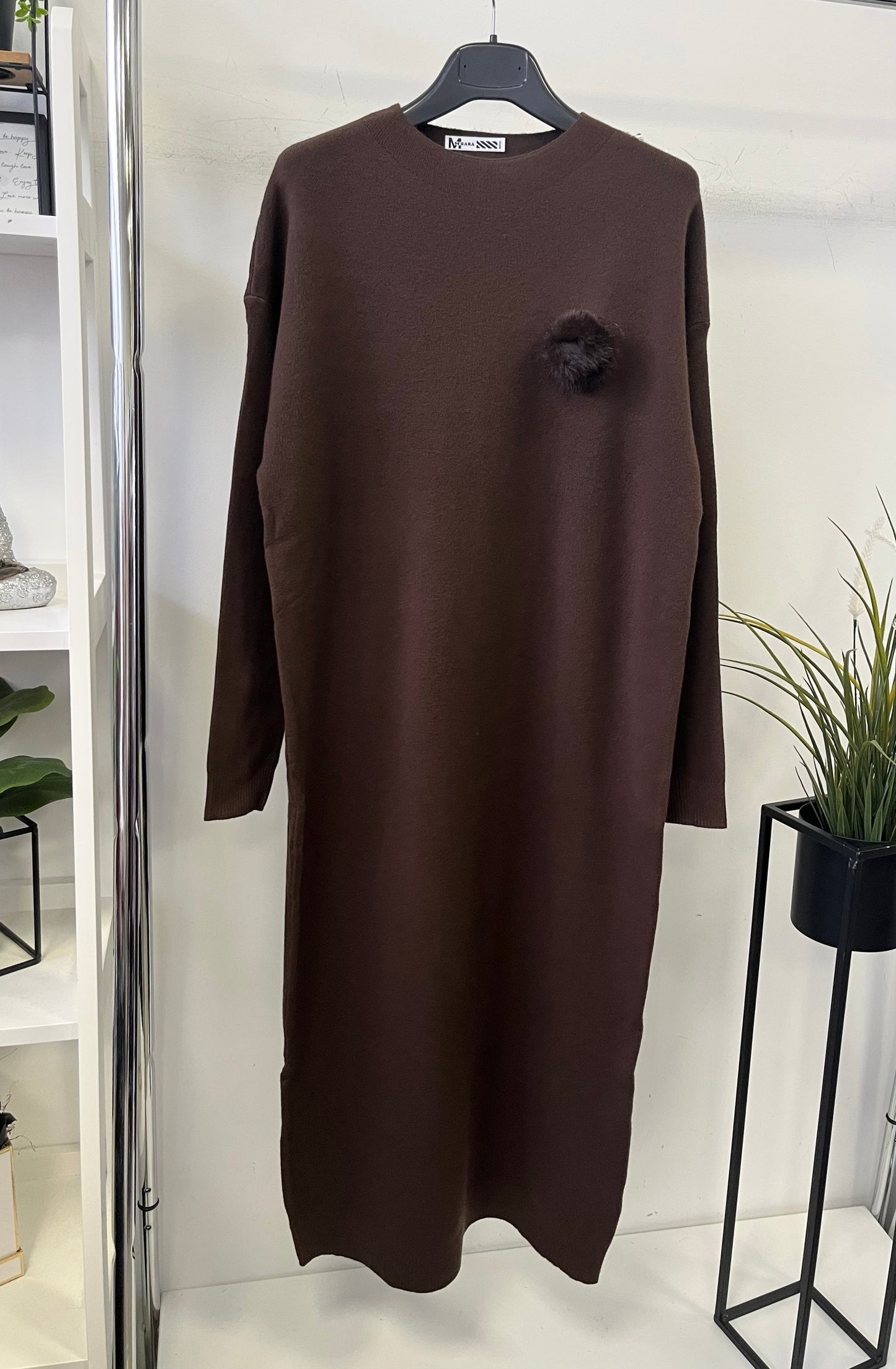 0139 HELGA kötött maxi ruha